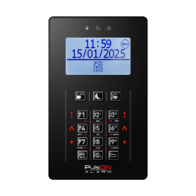 Πληκτρολόγιο Συναγερμού PulsOn Alarm LCD/C (Με Πλήκτρα  Μαύρο)