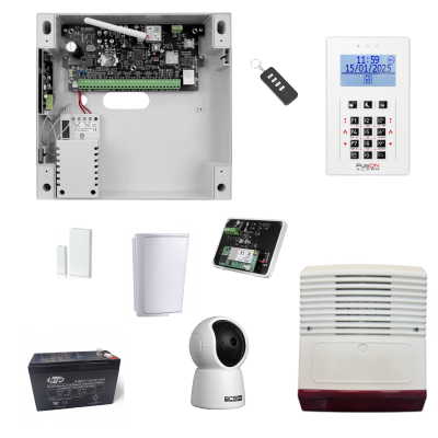 KIT11 Υβριδικός Ασύρματος συναγερμός Pulson alarm