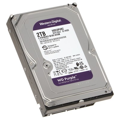 ΣΚΛΗΡΟΣ ΔΙΣΚΟΣ  WD Purple 2TB (WD23PURZ)