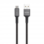 Kαλώδιο δεδομένων DE-C39M, Micro USB, 1.0m, Μαυρο